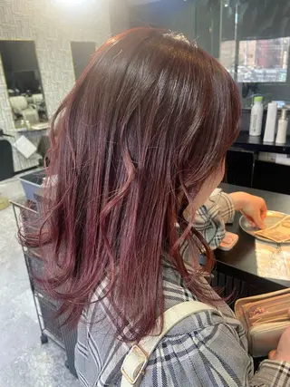 ミディアム 瀧下 唯のヘアスタイル