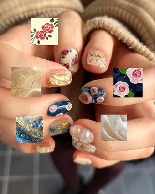 ネイル ASA nail / ニュアンス☀︎個性派のネイルデザイン