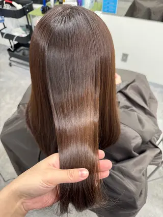 セミロング Eir 神戸所属・髪質改善/縮毛矯正 長井 美佐子のヘアスタイル