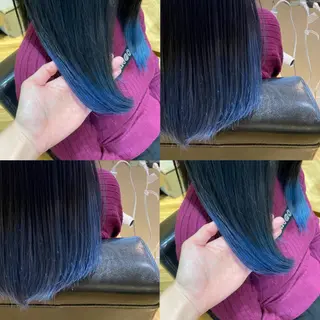 ロング カラー 艶カラー/韓国顔周り 🎀mamiのヘアスタイル