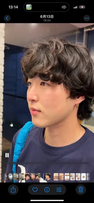 メンズ マツエク・マツパ 【メンズ専門美容師】 RYOのヘアスタイル