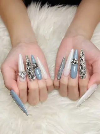 ネイル W &nail所属・lu miのネイルデザイン