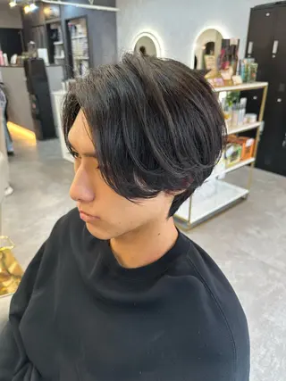 ショート メンズ 菊地　智 【LAZO】千歳船橋のヘアスタイル