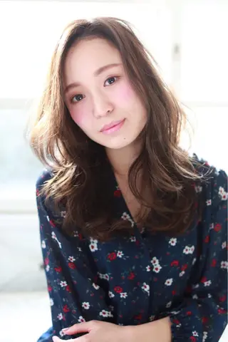 ロング 縮毛矯正専門家 大桃史朗のヘアスタイル