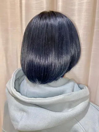 ショート カラー SALOWIN 新宿三丁目East所属・縮毛矯正/艶カラー /美髪/ﾒｸﾞﾐのヘアスタイル