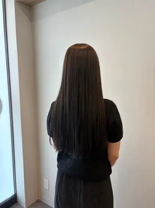 ロング カラー カノエ博多ミスト mizukiのヘアスタイル