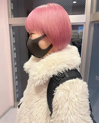 ショート カラー ヘアアレンジ 💎韓国ヘア/ 艶カラー💎souのヘアスタイル