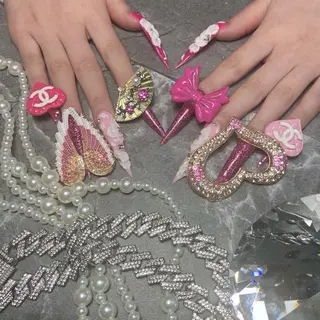 ネイル スカルプ💅🏻 /ホワイトニングのネイルデザイン