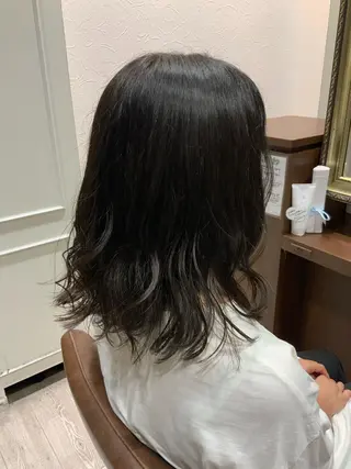 セミロング 🌿ストレート🌿 髪質改善☘️シュウヤのヘアスタイル