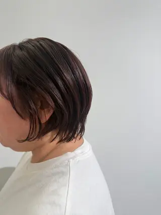 ショート ️🫧透明感カラー& 髪質改善🎀いさきのヘアスタイル