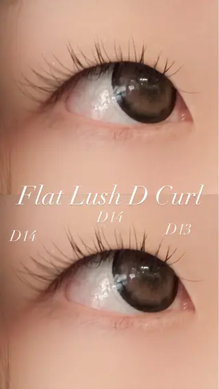 マツエク・マツパ Tripod所属・Tripod しおんのマツエク・マツパデザイン