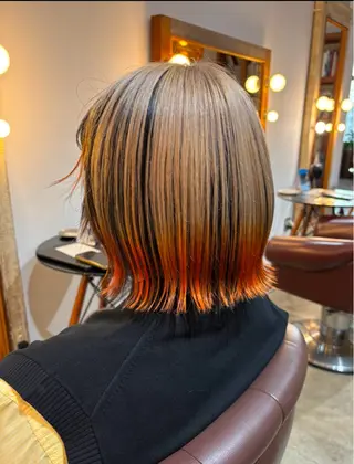 ミディアム 中嶋 莉子のヘアスタイル