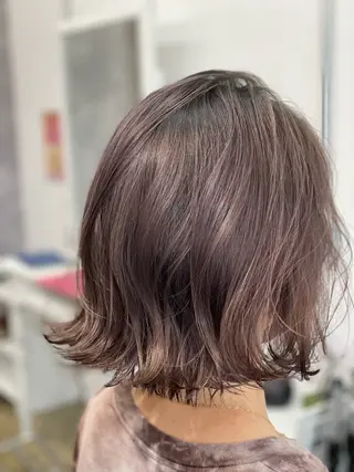 ミディアム カラー Snaly カラー特化ページのヘアスタイル