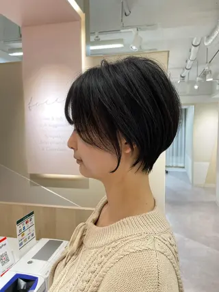 ショート 江崎 良のヘアスタイル