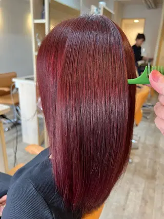 ミディアム 《放出》Forte マネージャー山根英明のヘアスタイル