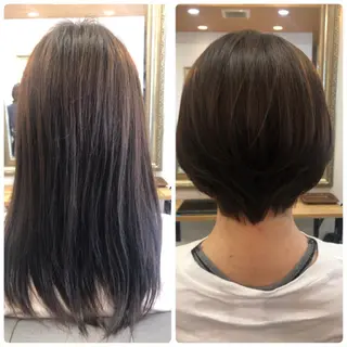 ショート 齋藤 真由のヘアスタイル