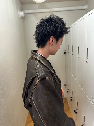 ショート メンズ ハマベ イクト FLORENのヘアスタイル