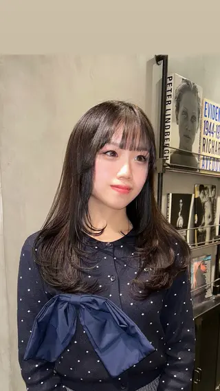 ロング カラー タナカ カナ🫧のヘアスタイル