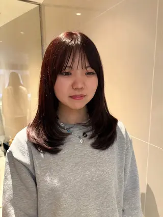 セミロング chihiro / ミディアムヘアのヘアスタイル