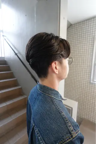 メンズ leo/ロング／ レイヤーカット⛈️のヘアスタイル