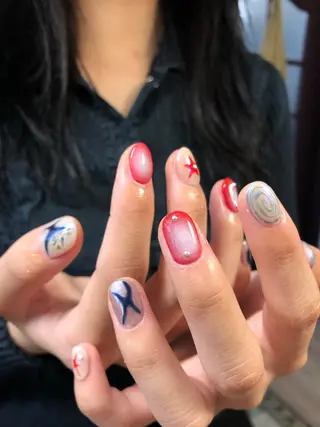 ネイル asumi's nice  nails所属・小西 明日美のネイルデザイン