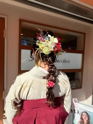 ヘアアレンジ 大川 夏実のヘアスタイル