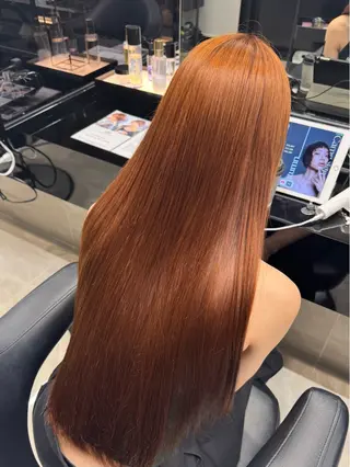 ロング カラー cocoa 💫のヘアスタイル