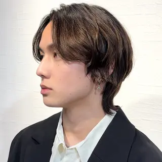 ミディアム 💎レイヤー×顔周り カット💎杉原のヘアスタイル