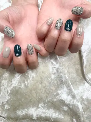 ミディアム プティリボン 武蔵小金井店のネイルデザイン