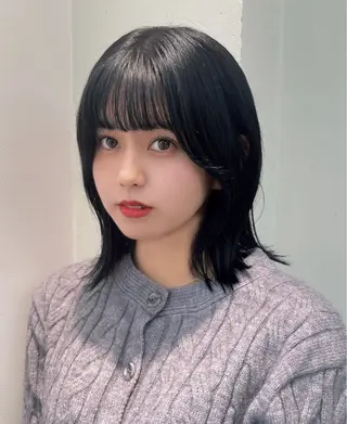 カラー aiko【艶カラー ・ミニモ年内で終了】のヘアスタイル