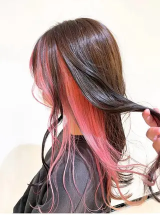 ロング カラー 髪質改善縮毛矯正 💎TOMOのヘアスタイル