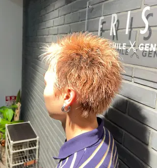 ショート ヘアアレンジ メンズ FRISEUR/山本 美芽のヘアスタイル