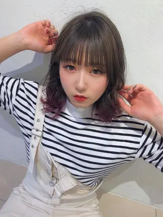 ミディアム カラー MILI HAIR所属・韓国ヘア🇰🇷 RYOTAのヘアスタイル