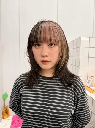 ミディアム カラー 関 京磨のヘアスタイル