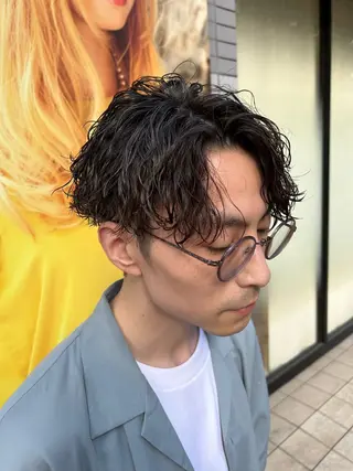 パーマ メンズ Oasis GaRDEN川越店所属・《メンズ特化》 足立　正寛のヘアスタイル