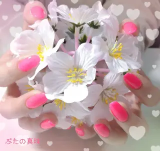 ネイル 林 珠里のネイルデザイン