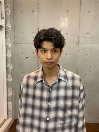 ショート パーマ メンズ SPIN-OFF SHIFT所属・🌀パーマ特化 美容師🌀/しゅんのヘアスタイル