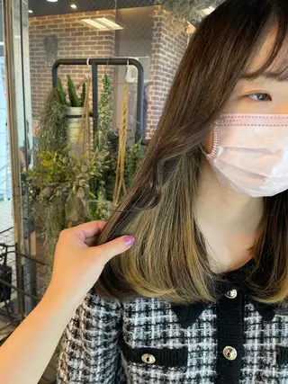 カラー メンズ/艶髪/カラー サクラ🌸のヘアスタイル