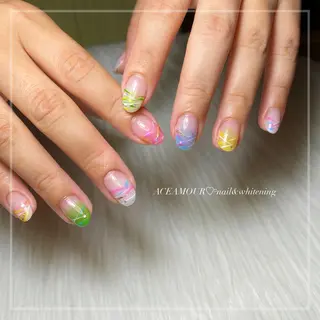 ネイル ネイル/耳つぼ /新ホワイトニングのネイルデザイン