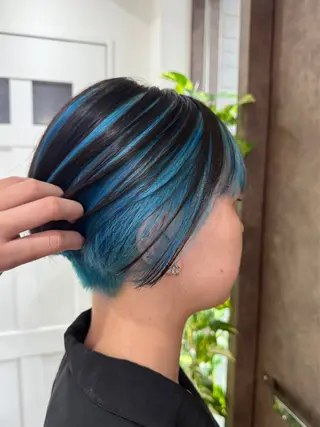 ショート ボブ/ハイトーン🪽 堀内志茉🍀のヘアスタイル