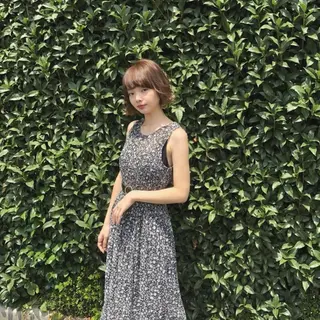 ショート ヘアアレンジ 柔らかいcolor 🌿harukaのヘアスタイル