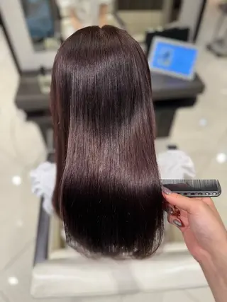 カラー Harris 表参道・外苑前・青山 表参道本店所属・艶カラー/ハイトーン /アレンジ/meiのヘアスタイル