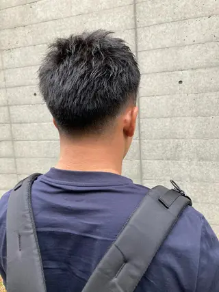 メンズ ✨色持ちの良い艶 カラー✨蟹江真世のヘアスタイル