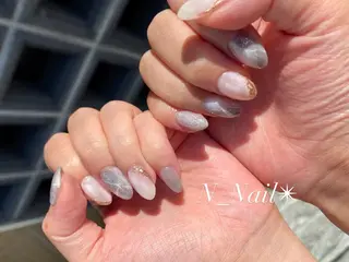 セミロング Mikami Nanaのネイルデザイン