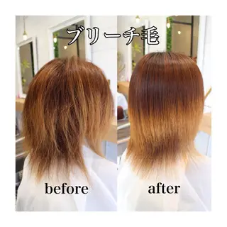 ミディアム 艶髪美容室naty 元村貴裕のヘアスタイル