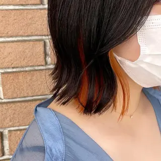 ミディアム ボブヘアカット Rikapi❤️のヘアスタイル