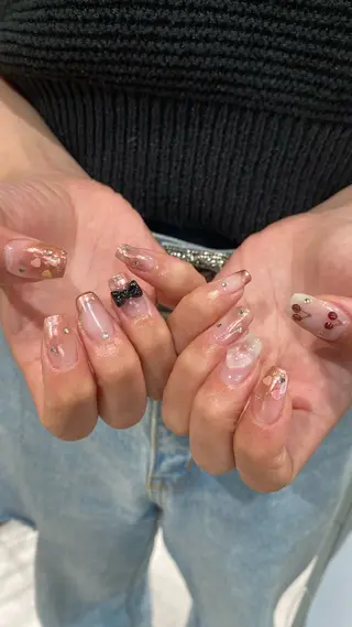 ネイル 平野葵🎀 hair/nailのネイルデザイン