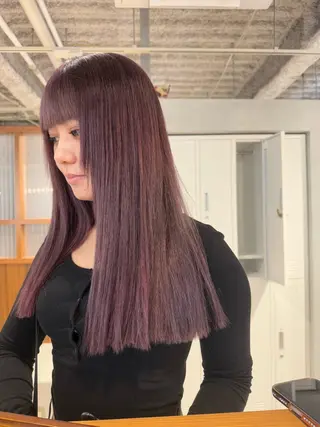 カラー 🎀 夏秋🎀のヘアスタイル