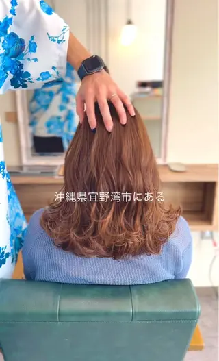 カラー ブリーチ/ストレート ダブルカラーtetoのヘアスタイル