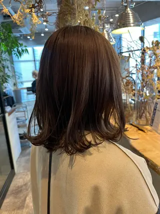 ミディアム カラー 岐阜駅/問屋町/玉宮 ショート/KAZÜのヘアスタイル